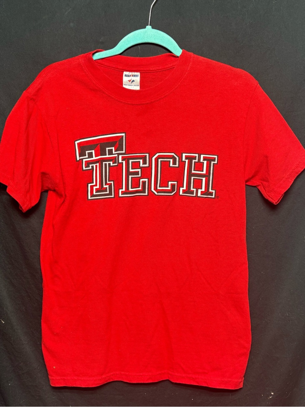 VTG 90s Texas Tech Red Raiders Jerzees T-Shirt S